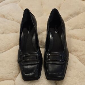G.H. Bass & Co. Black Leather Loafers